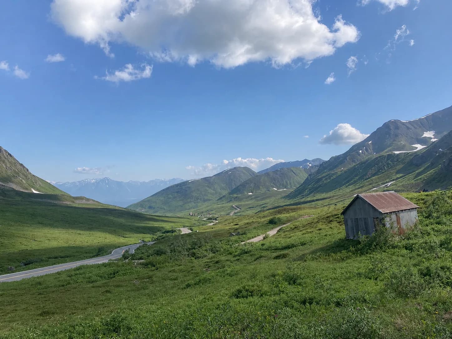 The valley at Hatcher Pass
